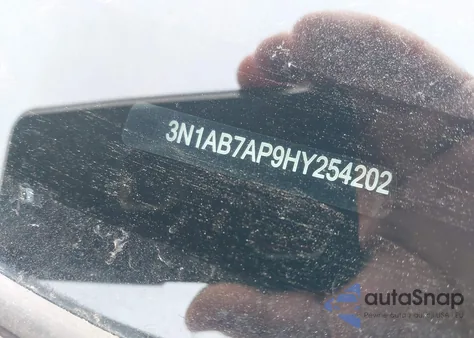 2017 Nissan Sentra S from USA, damaged, VIN 3N1AB7AP9HY254202